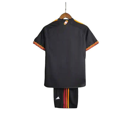 Roma 3rd Kids Kit 2023/2024 - Retro Shirt Stories