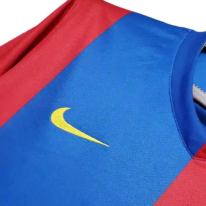 Retro Barcelona LS Home Shirt 2006/2007 - Retro Shirt Stories