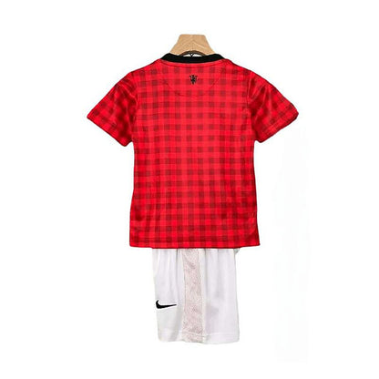 Retro Manchester United Home Kids Kit 2012-2013 - Retro Shirt Stories