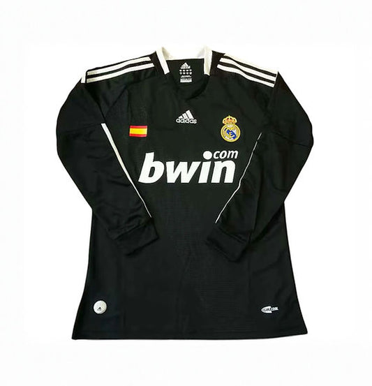 Retro Real Madrid Away LS Shirt 2008/2009 - Time Warp Kits