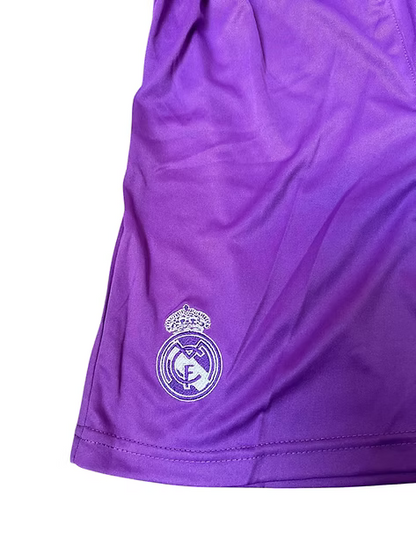 Retro Real Madrid LS Away Kids Kit 2016/2017 - Retro Shirt Stories