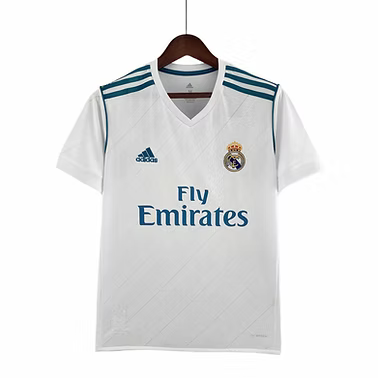 Retro Real Madrid Home Shirt 2017/2018 - Retro Shirt Stories