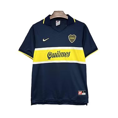 Retro Boca Juniors Home Shirt 1996/1997 - Retro Shirt Stories