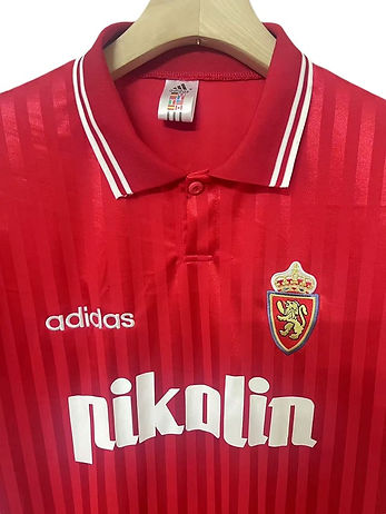 Retro Real Zaragoza Away Shirt 1995/1996 - Retro Shirt Stories