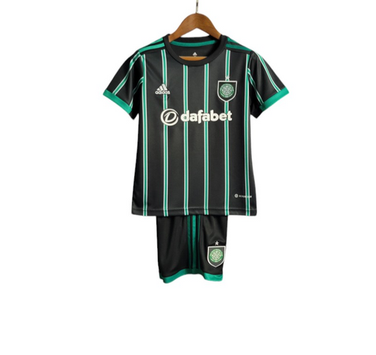 Celtic Away Kids Kit 2022/2023 - Retro Shirt Stories