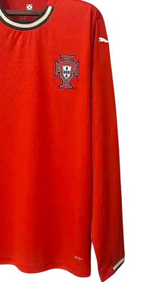 Portugal LS Home Shirt 2025 - Retro Shirt Stories