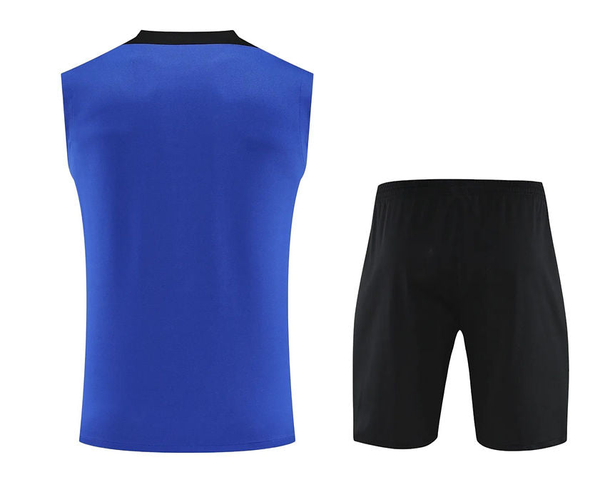 Barcelona 2025/2026 Training Vest Kit Blue - Retro Shirt Stories