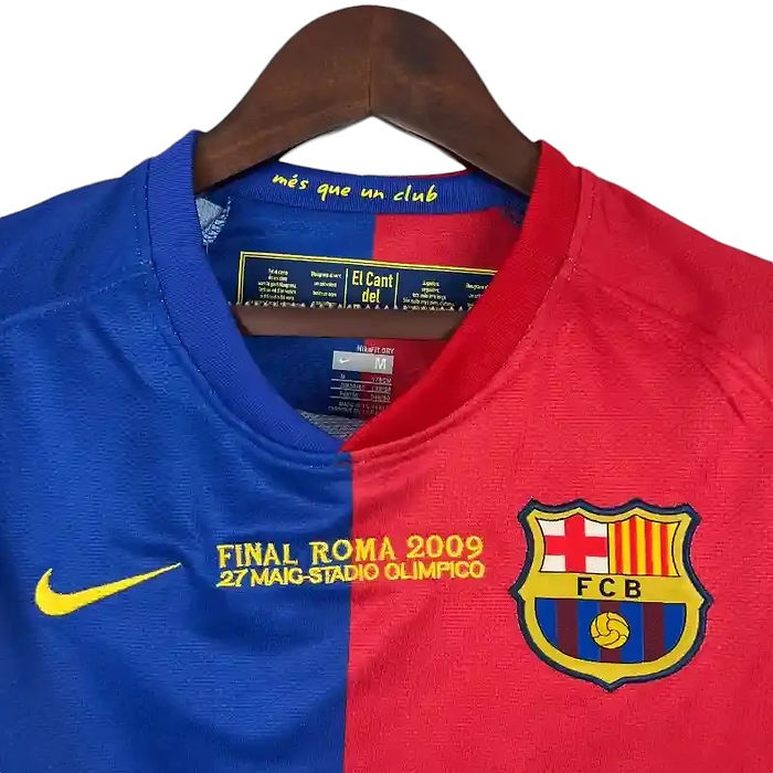 Retro Barcelona Home Shirt 2008/2009 - Retro Shirt Stories