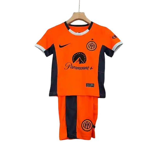 Inter Milan Away Kids Kit 2023/2024 - Retro Shirt Stories