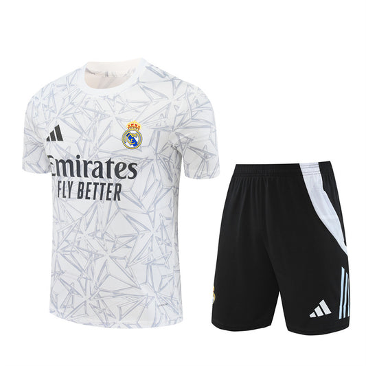 Real Madrid 2024/2025 Training Kit White - Retro Shirt Stories