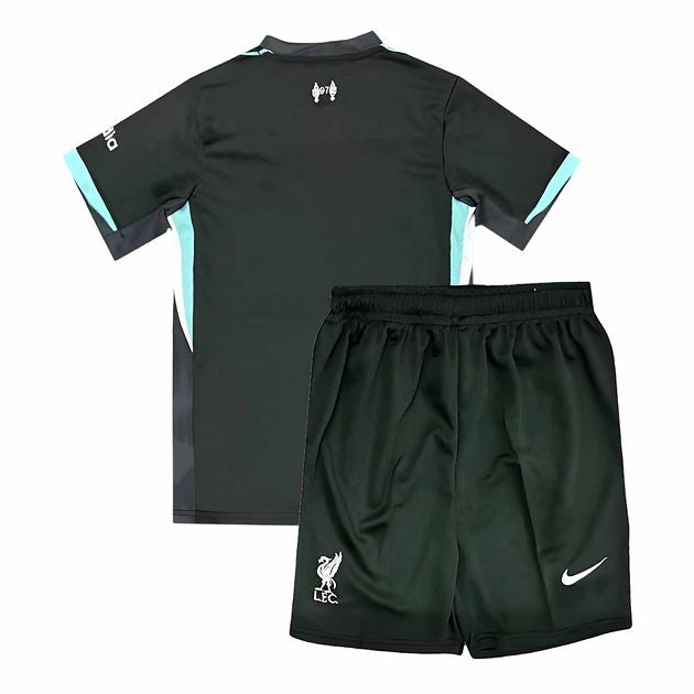 Liverpool Away Kids Kit 2024/2025 - Retro Shirt Stories