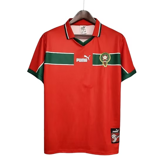 Retro Morocco Home Shirt 1998 - Retro Shirt Stories