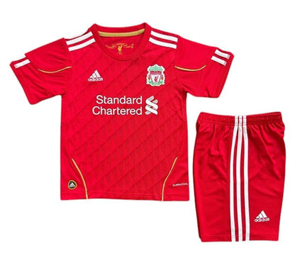 Retro Liverpool Home Kids Kit 2010/2011 - Retro Shirt Stories